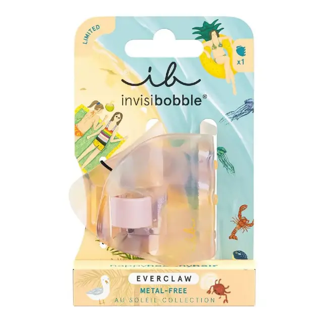 Invisibobble Everclaw Au Soleil Summer Glow Claw Κλιπ Μαλλιών Ισχυρό Κράτημα 1τμχ
