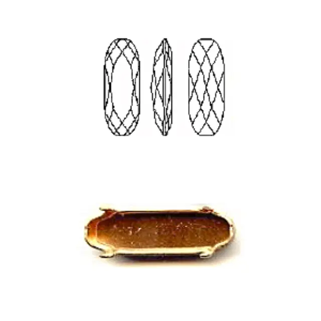 Καστόνι 4161/S 15x5mm με 4 Νύχια - 72τεμ