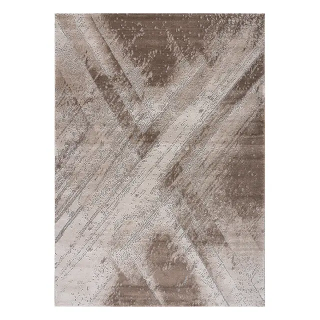 Χαλί 165x230 Beauty Home Zenia Art 9443 Μπεζ-Γκρι P.P.Heat Set-Shrink Polyester