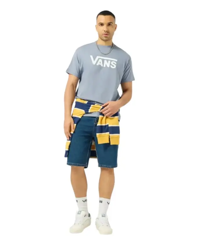 Vans - Ανδρικό T-shirt Κοντομάνικο Classic Logo Royal Cobalt VN000RA1-FOI Γαλάζιο - 2XL 3