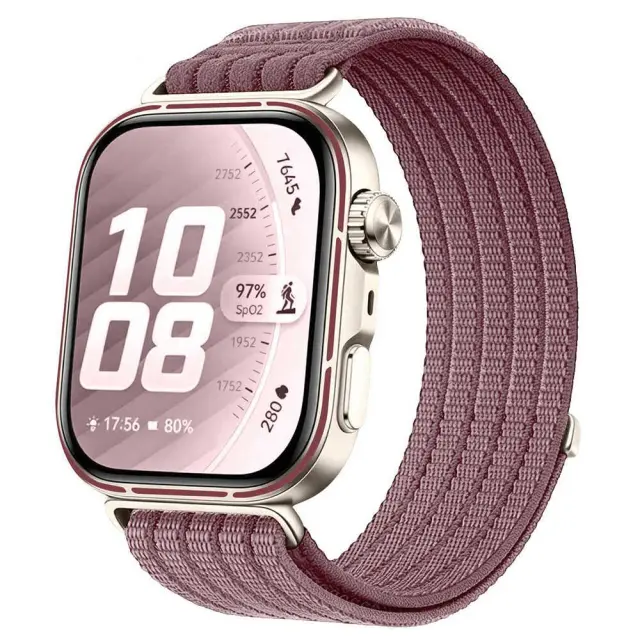 Techsuit - Watchband (W085) - Huawei Watch Fit 3 / Fit 4 / Fit 4 Pro / Fit 5 / Fit 5 Pro - Smoky Purple
