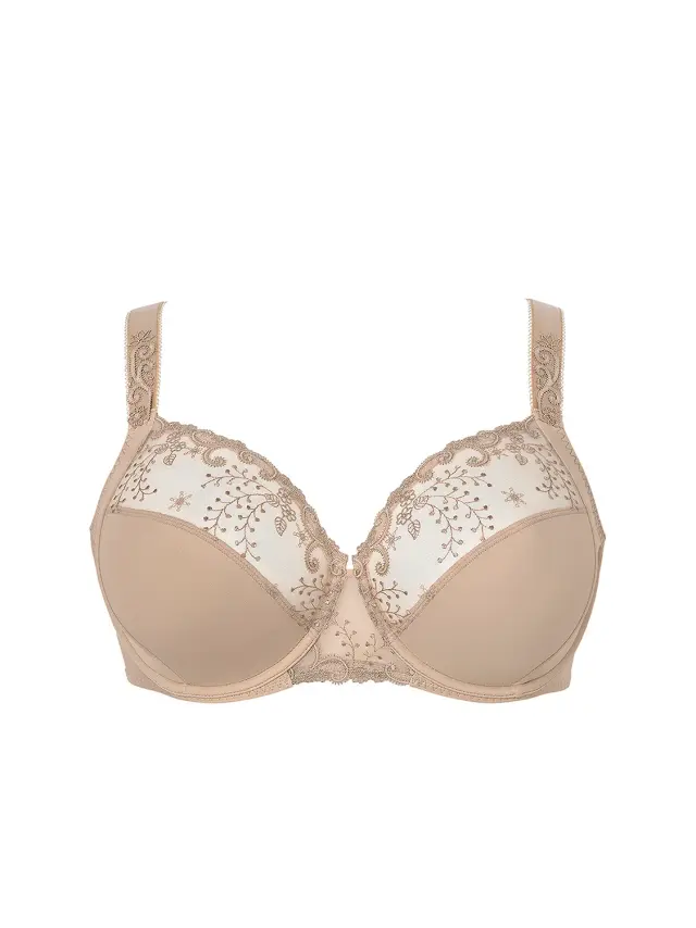 Simone Pérèle Delice Σουτιέν Δαντελένιο Full Cup Sand - 80G 2