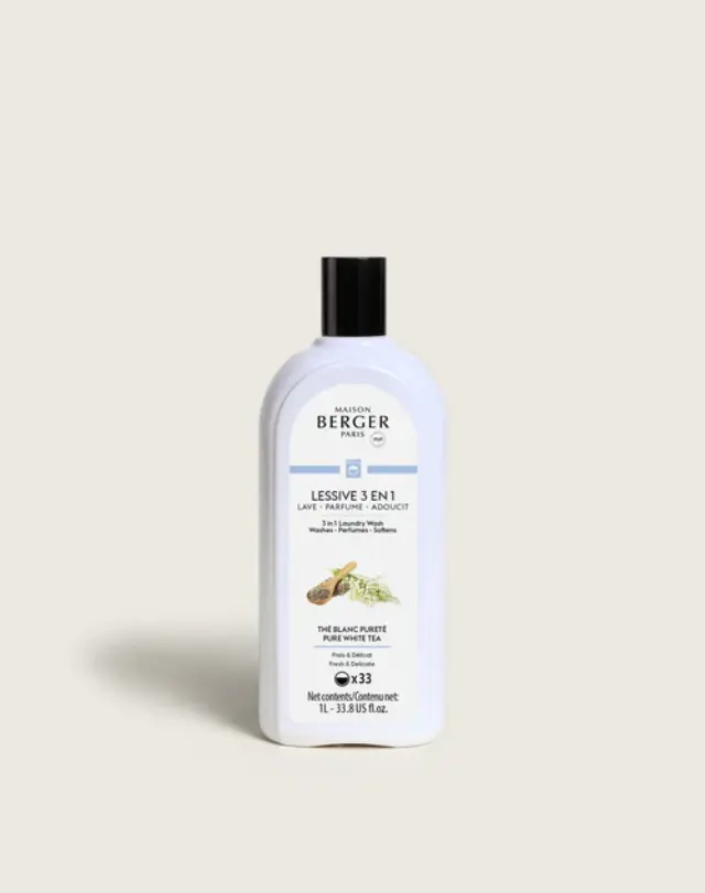 Maison Berger Paris Pure White Tea Υγρό για Πλυντήριο Ρούχων 3 σε 1 / 1 λίτρο