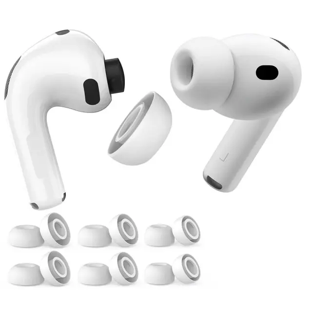 Techsuit Ear Tips AirPods Pro 3 Ανταλλακτικά Ear Tips Σιλικόνης XS / S / L 2