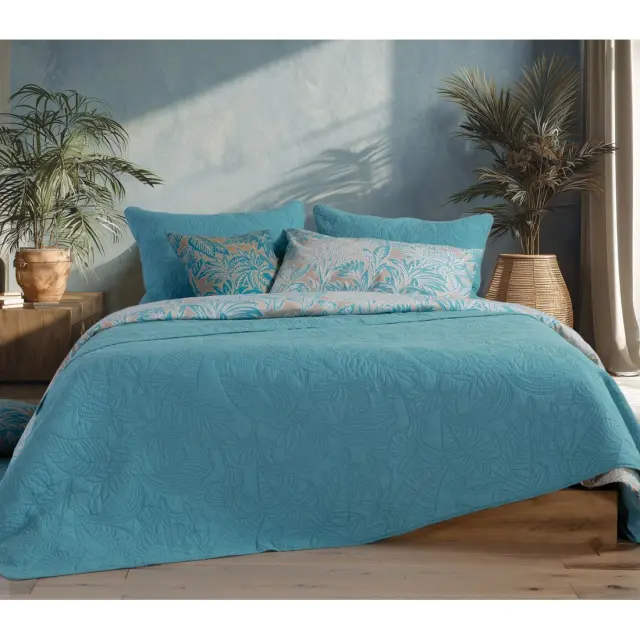 Nef-Nef Homeware Κουβερλί Υπέρδιπλο Charisma 230x240 Blue