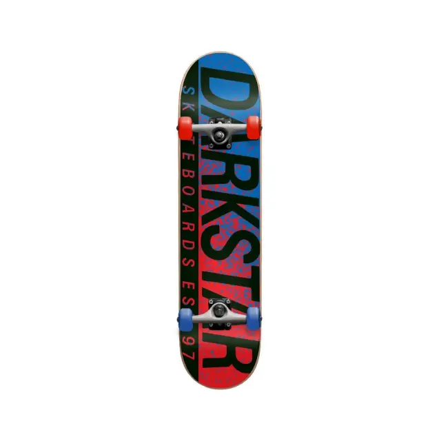 Darkstar Wordmark First Push Red/Blue - Ολοκληρωμένη σανίδα 8''