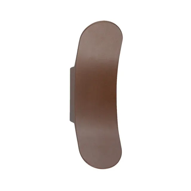 Kerv Φωτιστικό Led τοίχου 7W 3000K IP54 24x7.7x8.2cm καφέ