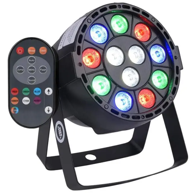 LIGHT4ME P12 LED PAR RGBW small light spotlight stage lighting light decoration + remote control
