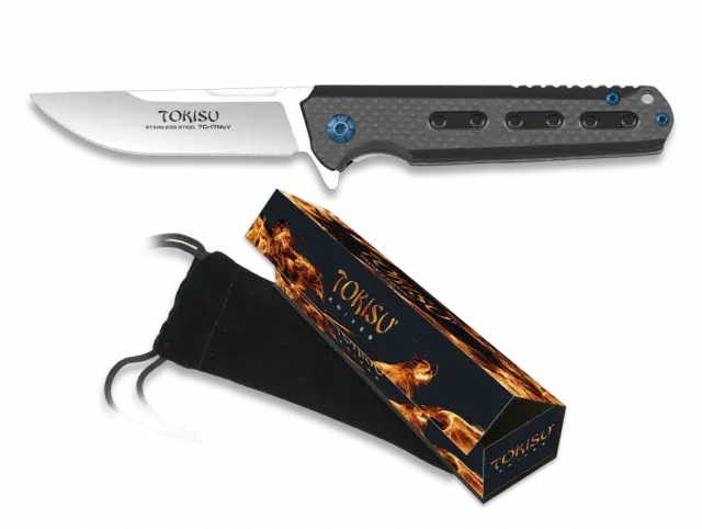 Σουγιάς Tokisu pocket knife. Carbon fiber. 8.6, 18594