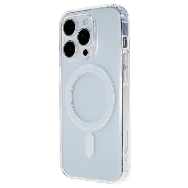 Hybrid Magsafe Θήκη για iPhone 15 Pro-Clear OEM 2
