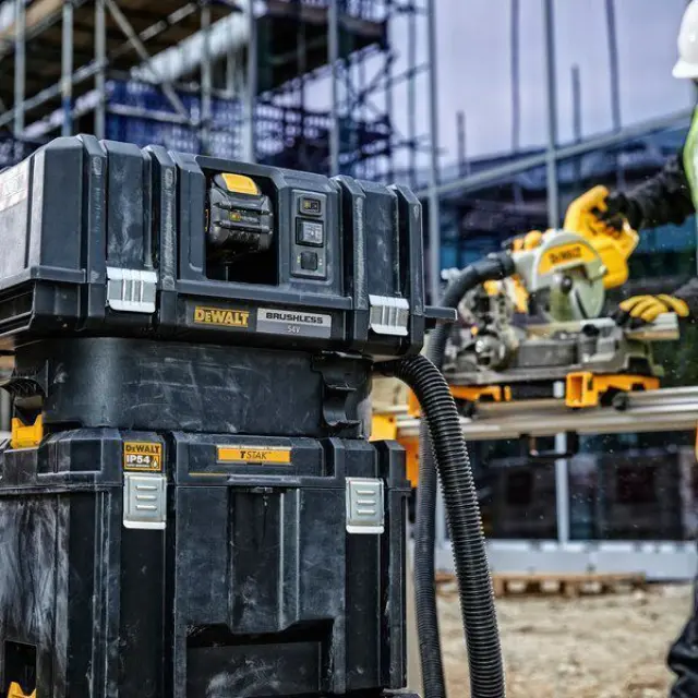 Dewalt DWST83346-1 Tstak Εργαλειοθήκη Χειρός Πλαστική με Αφρολέξ Π44xB33.3xΥ30.2cm 3