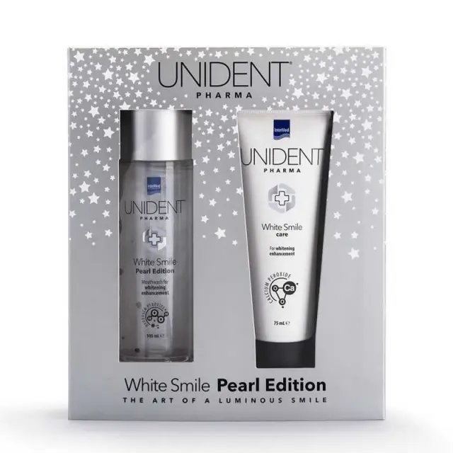 InterMed Unident Pharma White Smile Pearl Edition Σετ 2τεμ