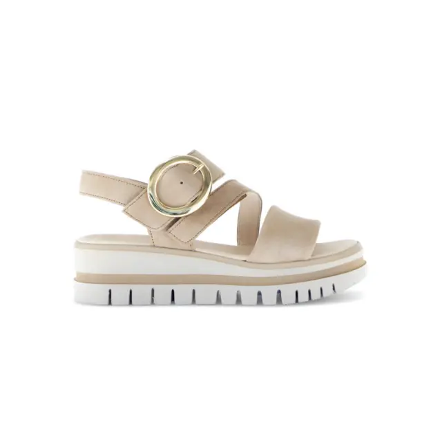 Gabor Πέδιλα Γυναικείο δέρμα Nubuck Μπεζ GAB/64627 14-CARAMEL