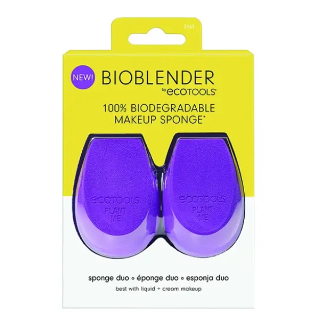 EcoTools Bioblender Make-Up Beauty Sponges for Liquid and Cream Foundation 2τμχ