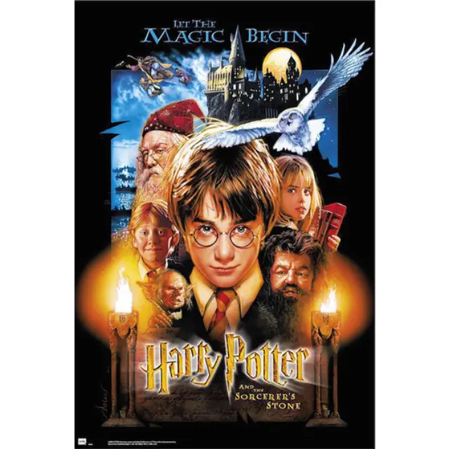Αφίσα Harry Potter And The Sorcerer S Stone (61x91,50 Cm)-GPE5054