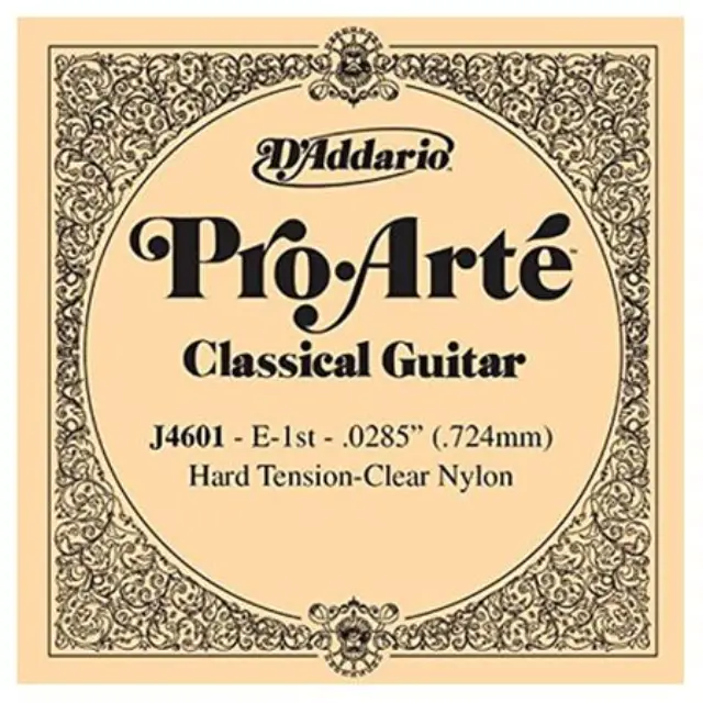 D'Addario J4601 Χορδή Κλασικής Κιθάρας Μι Hard