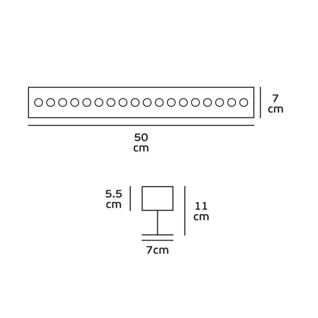 VK/02010/D/W/50 Φωτιστικό Εξωτερικού Χώρου LED 18W IP65 Dimmable Ανθρακί 3