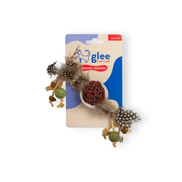 Glee Παιχνίδι Γάτας Feather Fantasy Με Catnip Μονόχρωμο