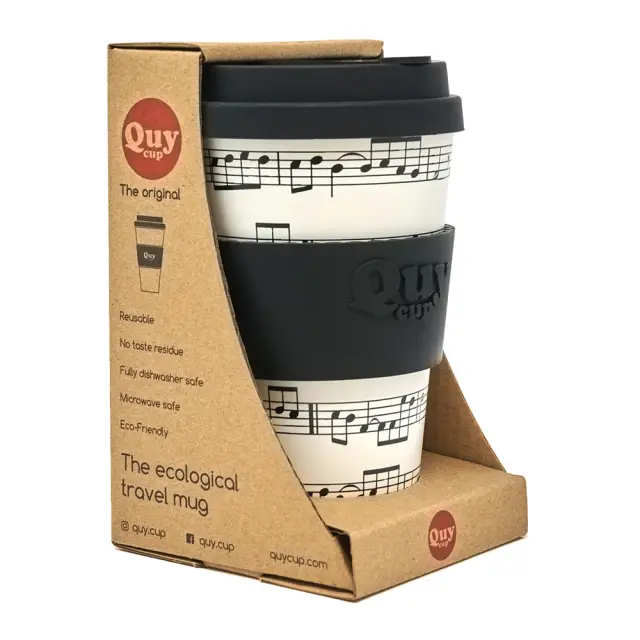 Quy Cup Επαναχρησιμοποιούμενο (R-Pet) Ποτήρι 400ml: Music 2