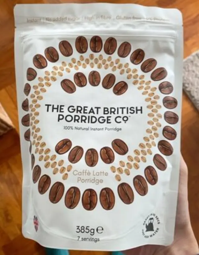 Caffe Latte Nιφάδες Βρώμης Mε Γεύση Καφέ 385gr