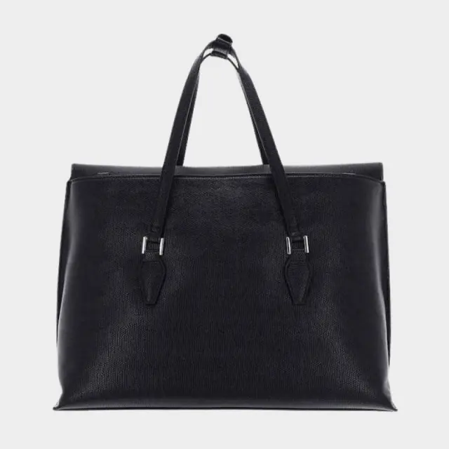 Valentino Bags - Μεγάλη Γυναικεία Τσάντα Χειρός Whom Re VBS8A404-001 Μαύρο 2