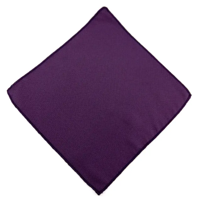 Μωβ Μαντήλι Τσέπης με Γαζί 26*26cm 2