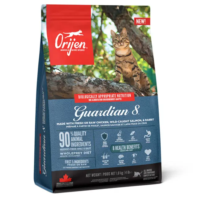 Orijen Cat Guardian 8 Ξηρά Τροφή Γάτας 340g