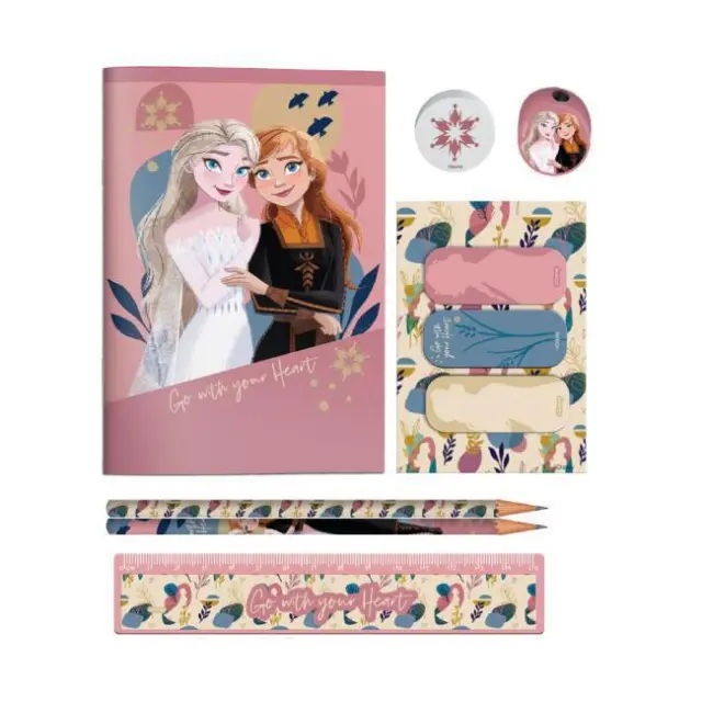 Diakakis Σχολικό Σετ 10 τεμ. σε Pvc Τσαντάκι Frozen 2 (000563618) 2