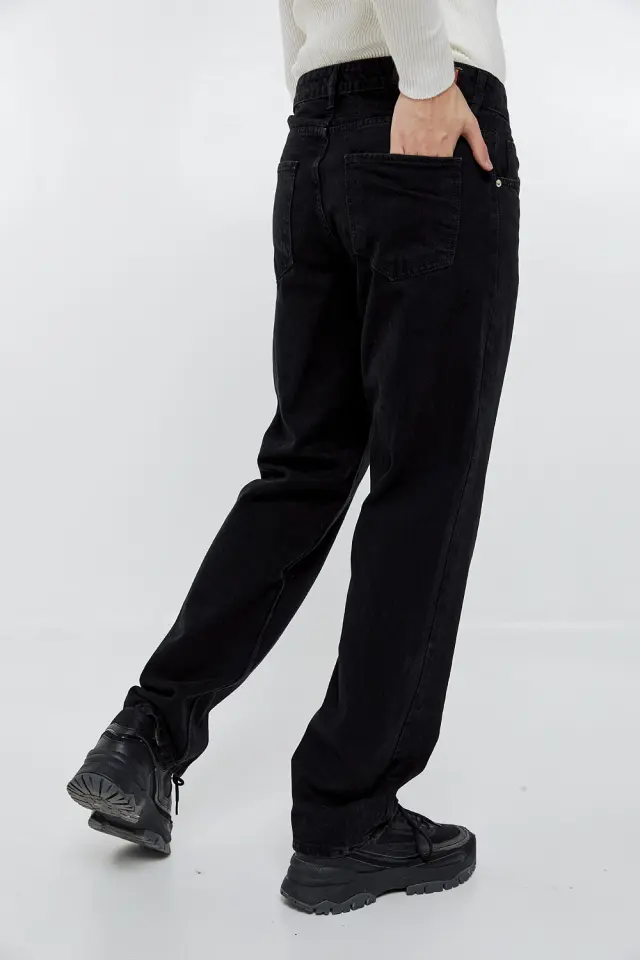 Παντελόνι Jean Loose Fit Μαύρο Μαύρο 3