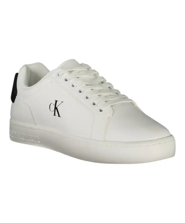 Calvin Klein - Ανδρικά Sneakers Chunky Cupsole Mono YM0YM01297-01W Λευκό - 43 3