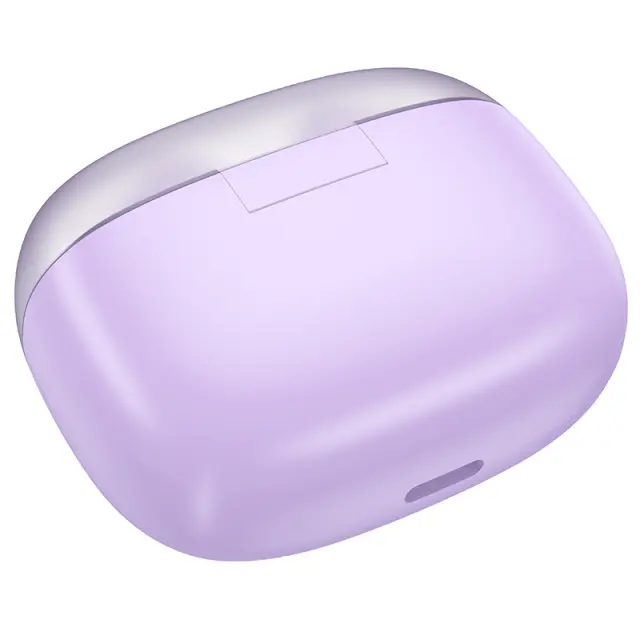 Wireless Hands Free Hoco EQ12 Rima TWS V5.3 350mAh 7 Ώρες Λειτουργίας με Πλήκτρο Ελέγχου και Συμβατό με Siri Μωβ 3