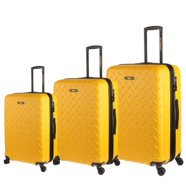 Βαλίτσα trolley (σετ 3 τεμαχίων) Caterpillar 83688-217 κίτρινο - One Size
