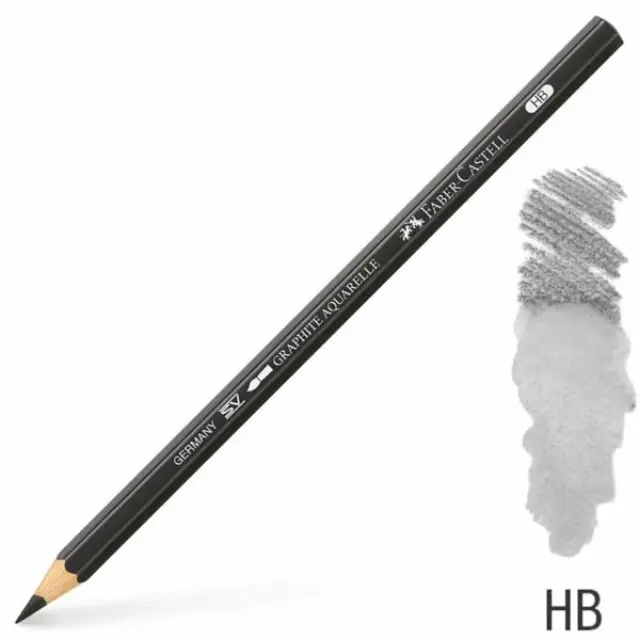 Faber Castell Υδατοδιαλυτό Μολύβι Γραφίτη Graphite Aquarelle - HB