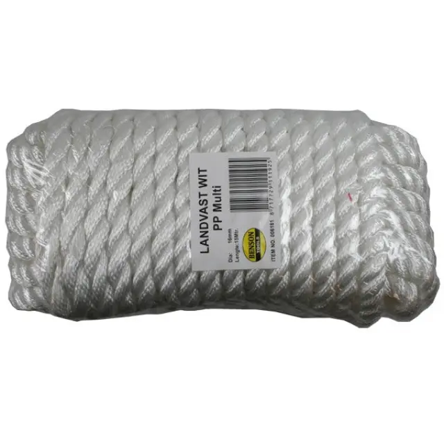 Rope mooring-rope 16 mm x 15 m white