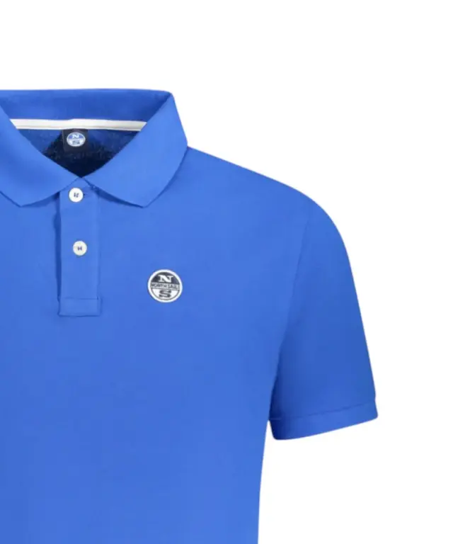 North Sails - Ανδρικό Κοντομάνικο Polo T-Shirt 995011-000-0760 Μπλε 3