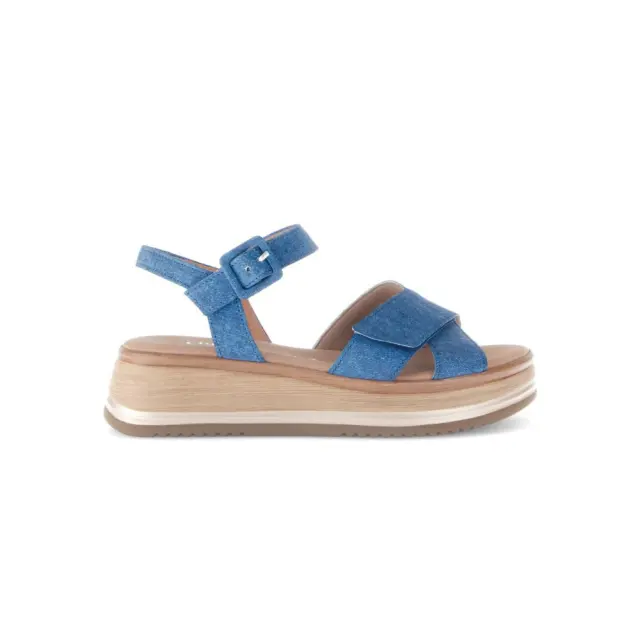 Gabor Πέδιλα Γυναικείο δέρμα Μπλέ GAB/62741 16-BLUE