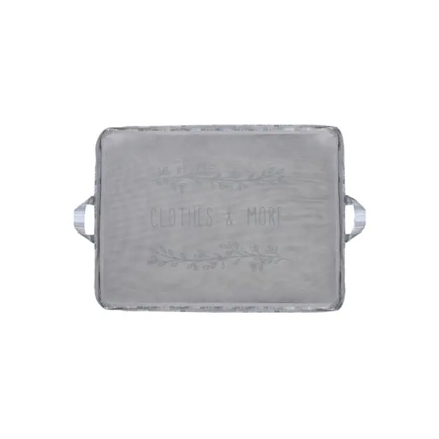 Θήκη Αποθήκευσης Non Woven Υφασμάτινη 60X45X35Cm Με Παράθυρο Ivory 3