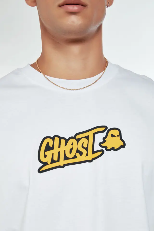 T-Shirt Ghost Λευκό