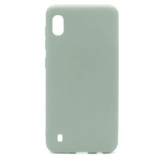 Θήκη Soft TPU inos Samsung Galaxy A10 S-Cover Γκρι N50004