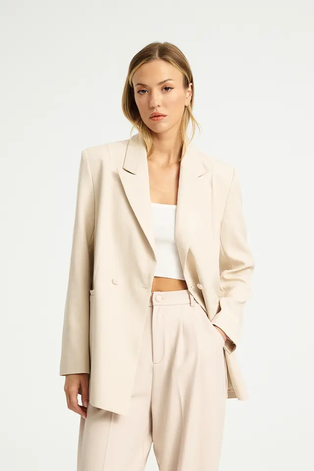 Κλασικό Tailored Σακάκι MERCI BLAZER - XS 2