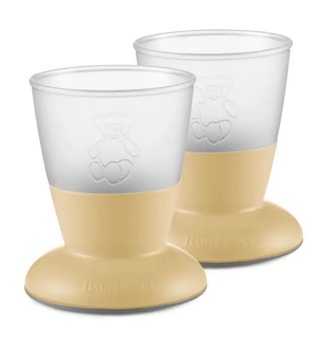 BABYBJÖRN Baby Cup, 2-pack Powder yellow 7317680721662