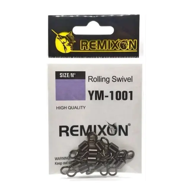 Remixon YM‑1001 Rolling στριφτάρι – anti‑corrosion black nickel #1