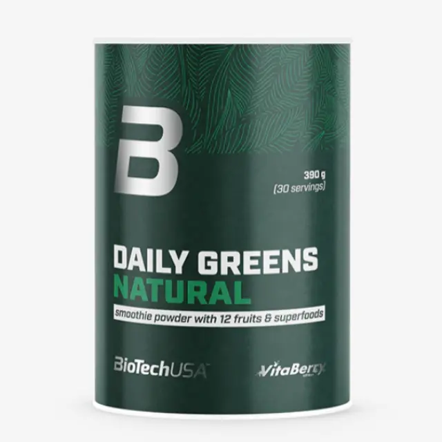 Biotech Usa Daily Greens Natural Vegan Σκόνη για Smoothie 390g