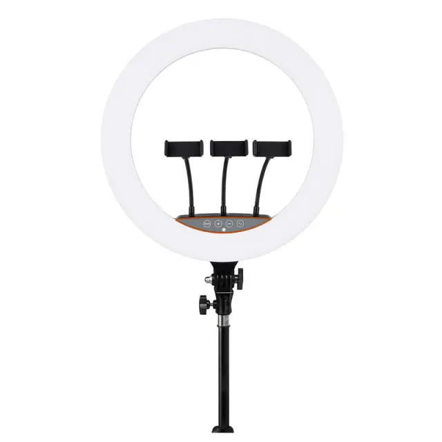 LED Ring Light 22" με 3 Βάσεις Κινητού LJJ-22 - LED Ring Light 22" with 3 Phone Holders 030256 2