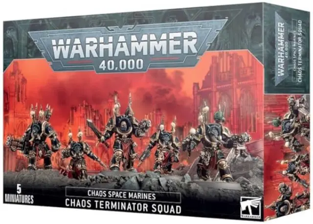 Warhammer CHAOS SPACE MARINES: TERMINATORS