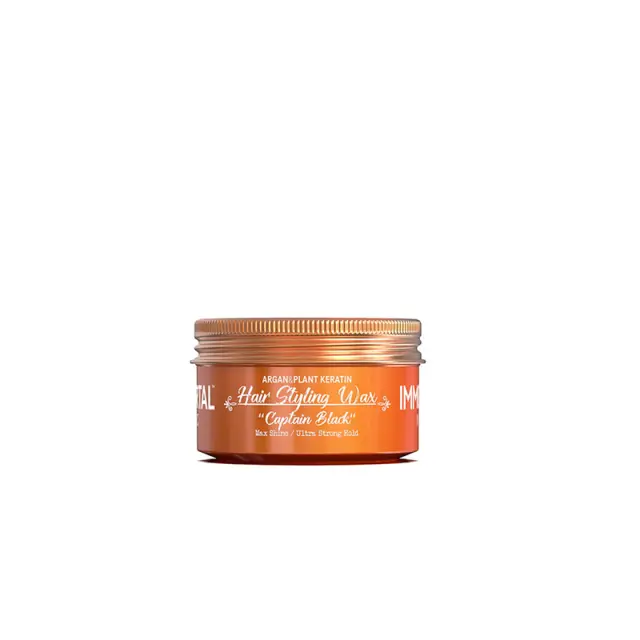 Immortal Hair Styling Wax Captain Black 150ml