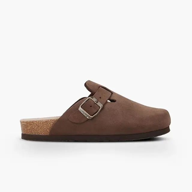 Genuins Σαμπώ Unisex δέρμα suede Καφέ GEN/RIVA G106906 BROWN