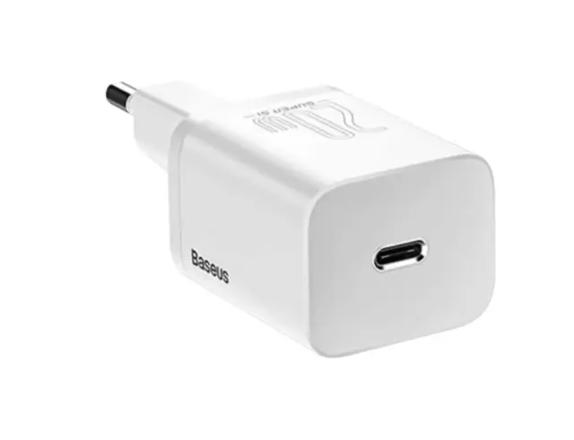 Baseus Φορτιστής Χωρίς Καλώδιο με Θύρα USB-C 20W Power Delivery Λευκός (Super Si) (CCSUP-B02) (BASCCSUPB02) 2