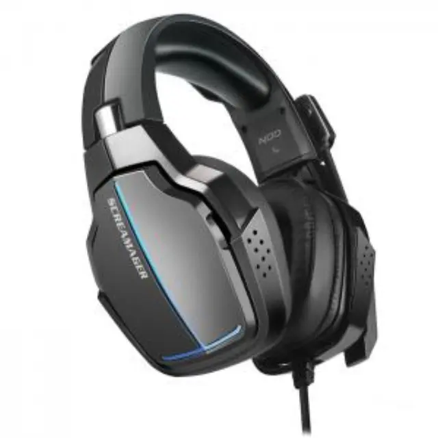 Gaming headset με αναδιπλούμενο μικρόφωνο και rainbow RGB LED φωτισμό. 3