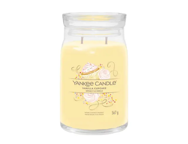 Αρωματικό Κερί Yankee Candle με διάρκεια καύσης έως 80 ώρες και άρωμα Vanilla Cupcake1629969E
